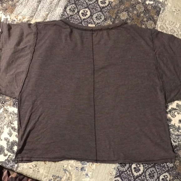 Oversized Free People tee shirt size large - Picture 6 of 6